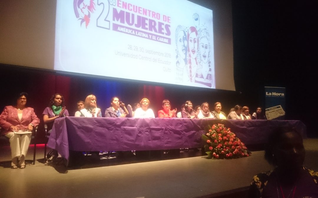 Arrancó Segundo Encuentro de Mujeres de América Latina y el Caribe.
