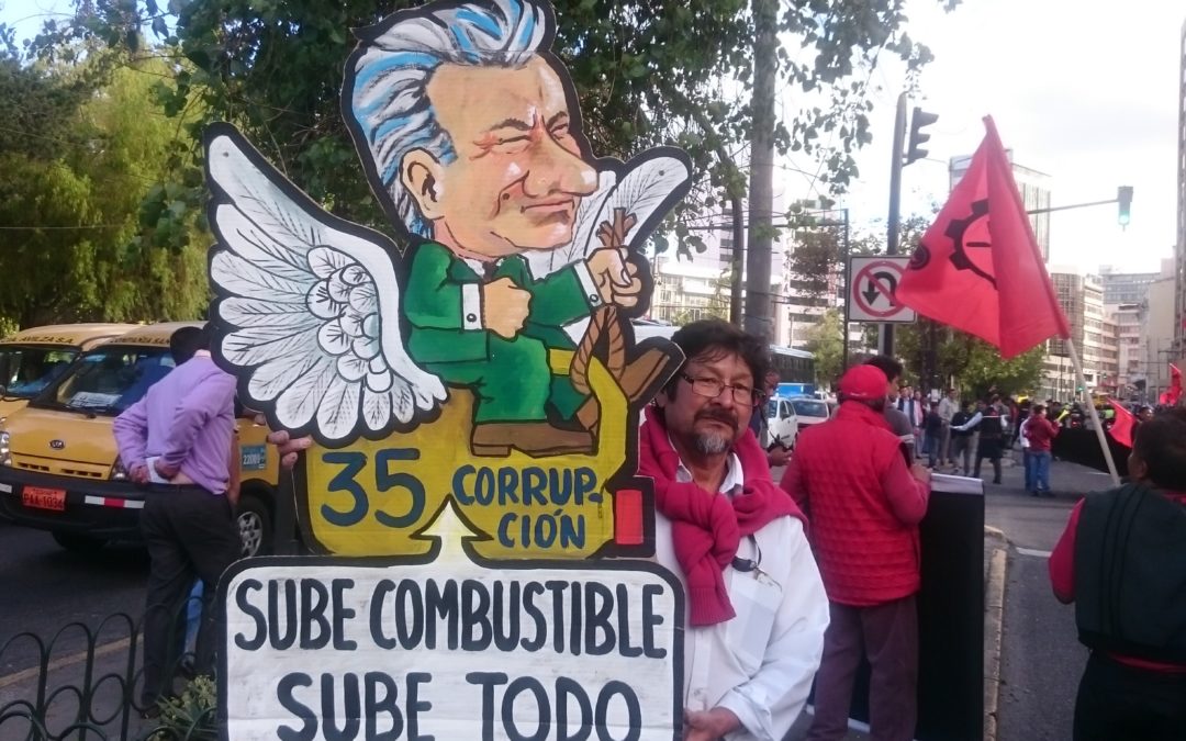 El pueblo se hace escuchar en la calles.