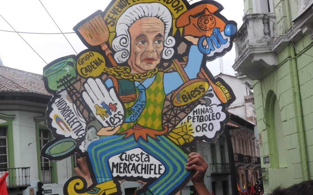 Masivas movilización rechazó medidas del gobierno en todo el Ecuador.