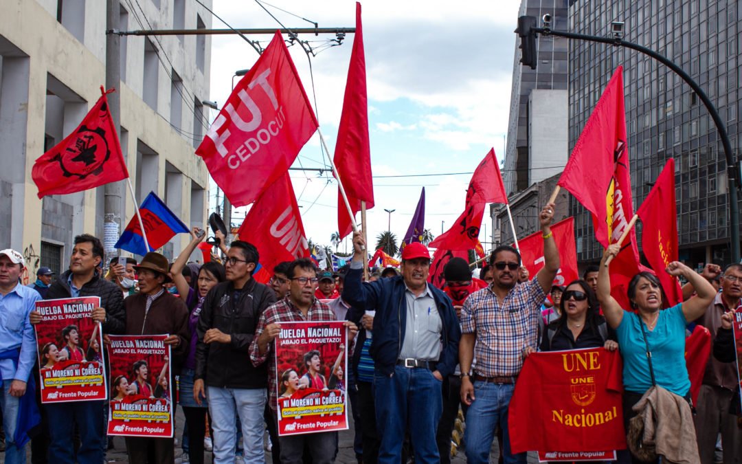 Octubre: la rebeldía y dignidad de los pueblos derrota al FMI y su gobierno