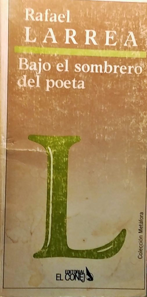 Nosotros, la luna, los caballos.
Rafael Larrea. 1995