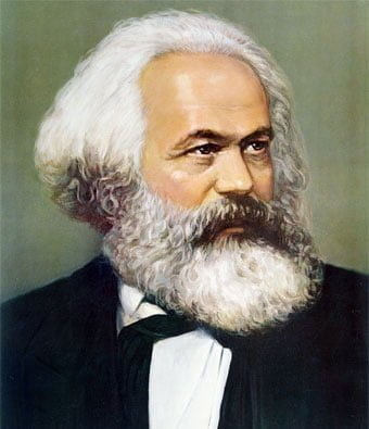 Ante la tumba de Marx.
