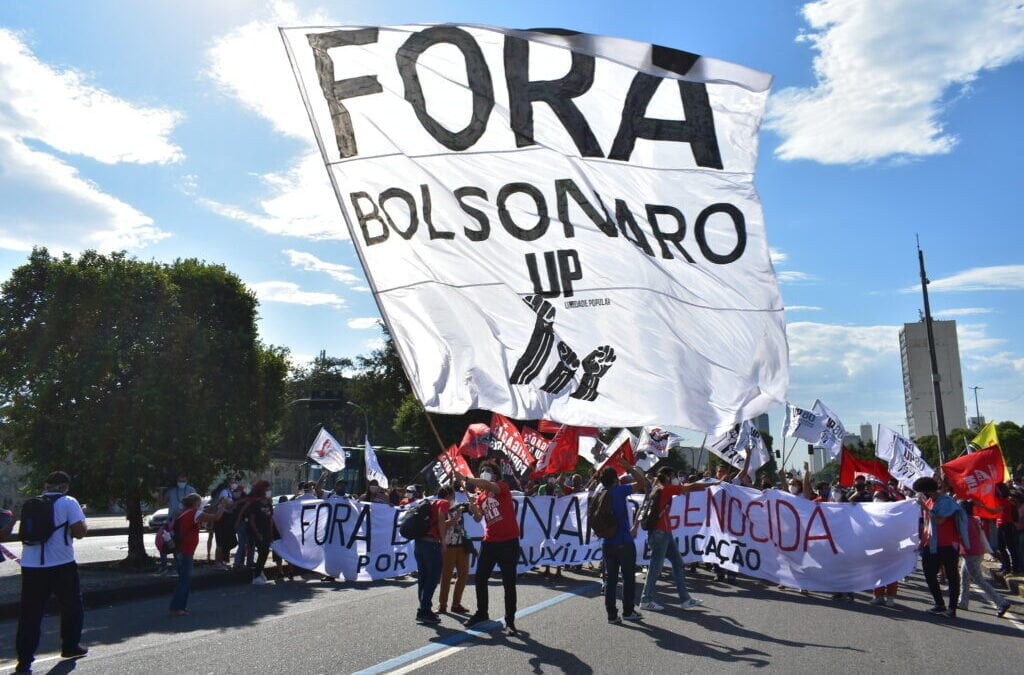 Más de 500 mil personas van a las calles por “Fuera Bolsonaro